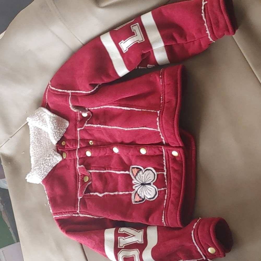 4/$20 Bella & Birdie Jacket Sz 8